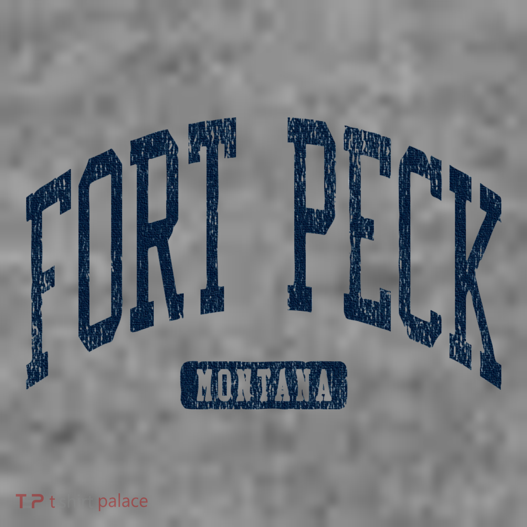 Fort Peck Montana Mt Style Blue Toddler Hoodie