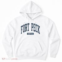 Fort Peck Montana Mt Style Blue Hoodie thumb 0