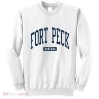 Fort Peck Montana Mt Style Blue Sweatshirt thumb 0