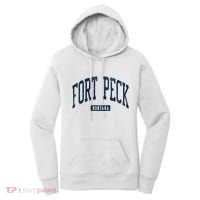 Fort Peck Montana Mt Style Blue Women's Hoodie thumb 0
