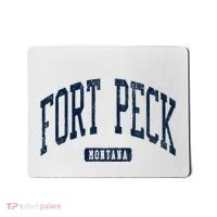 Fort Peck Montana Mt Style Blue Mousepad thumb 0
