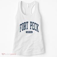 Fort Peck Montana Mt Style Blue Women's Tank Top thumb 0