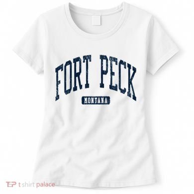 Fort Peck Montana Mt Style Blue Women's T-Shirt