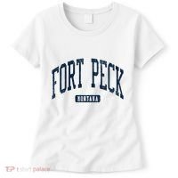Fort Peck Montana Mt Style Blue Women's T-Shirt thumb 0