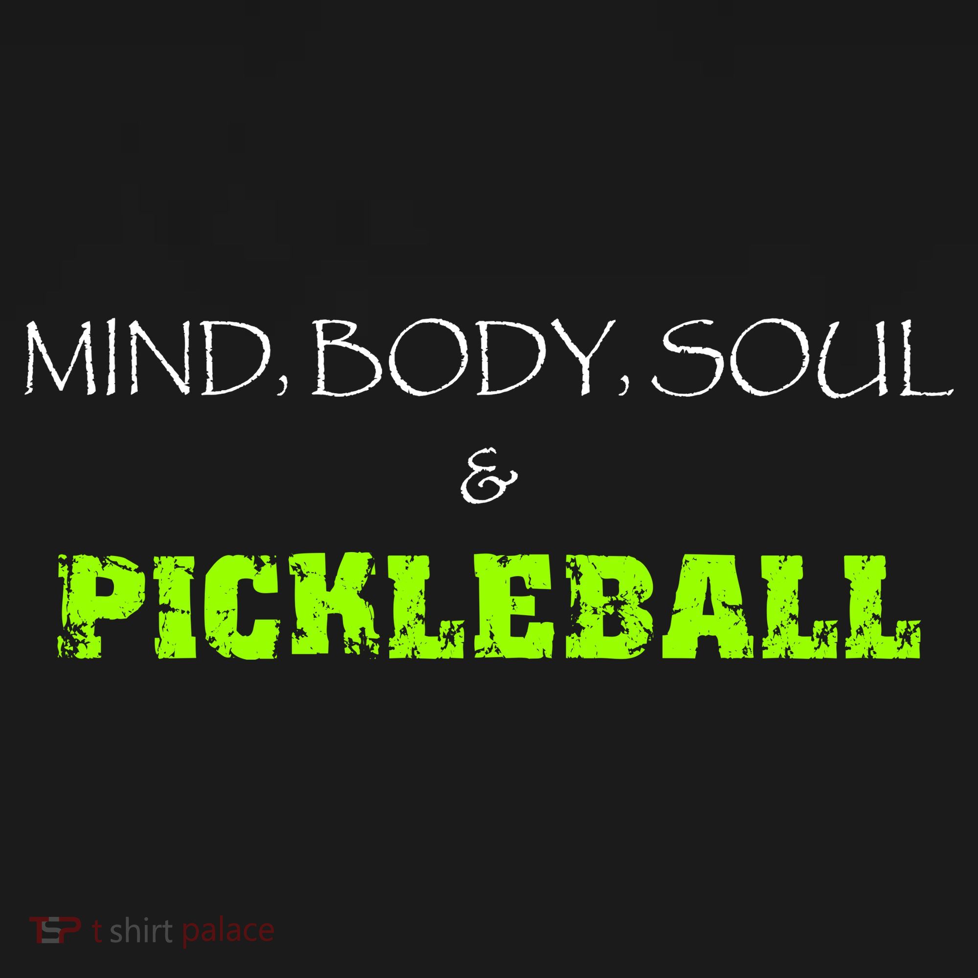 Fun Pickleball, Mind Body Soul, Pickleball For Life Ornament