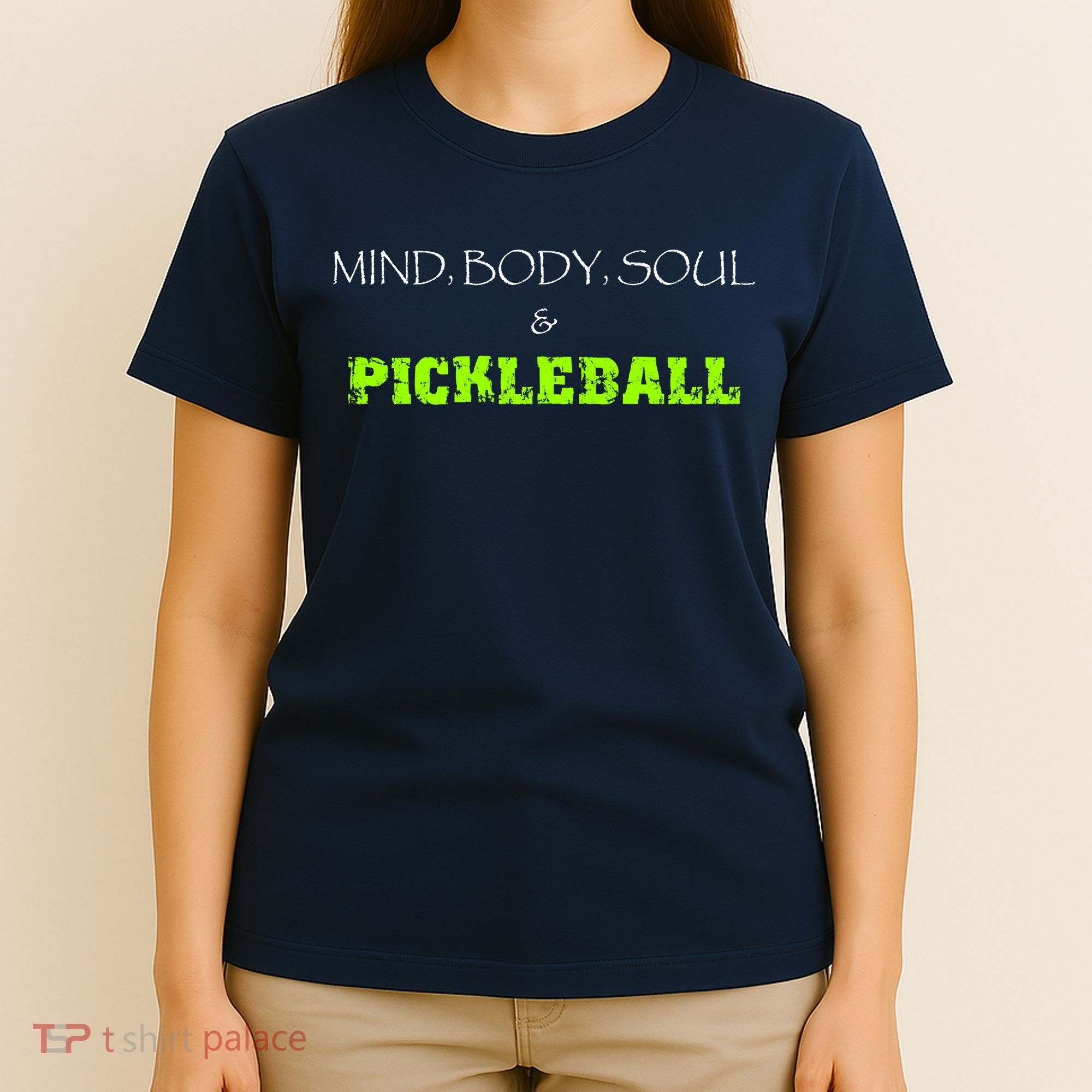 Fun Pickleball, Mind Body Soul, Pickleball For Life T-Shirt