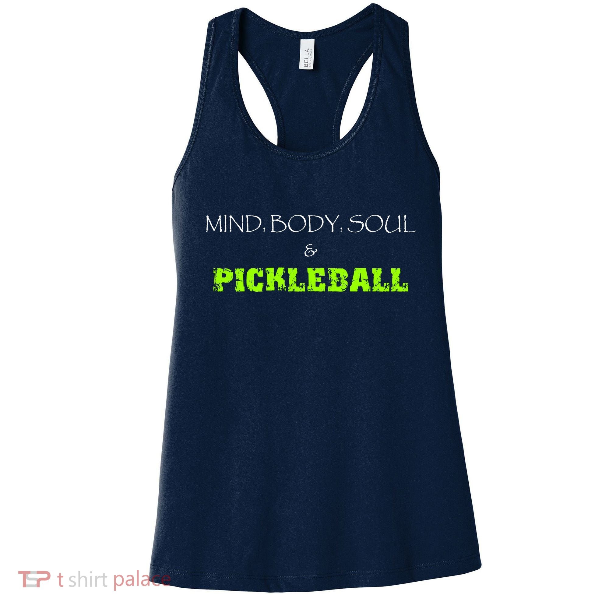 Fun Pickleball, Mind Body Soul, Pickleball For Life Women's Tank Top