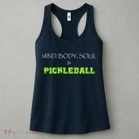 Fun Pickleball, Mind Body Soul, Pickleball For Life Women's Tank Top thumb 3