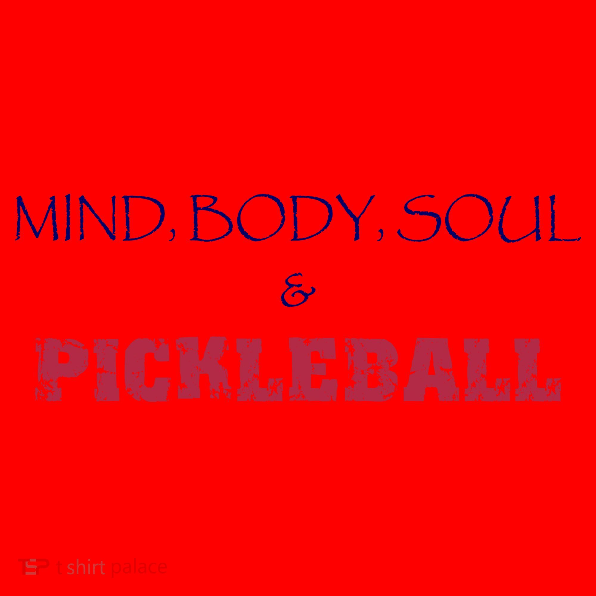 Fun Pickleball, Mind Body Soul, Pickleball For Life Santa Hat