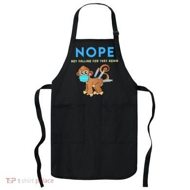 Funny Monkeypox Conservative Medical Freedom Apron