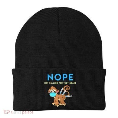 Funny Monkeypox Conservative Medical Freedom Beanie