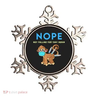 Funny Monkeypox Conservative Medical Freedom Ornament