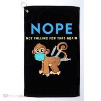 Funny Monkeypox Conservative Medical Freedom Golf Towel thumb 0