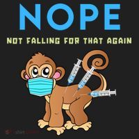 Funny Monkeypox Conservative Medical Freedom Golf Towel thumb 3