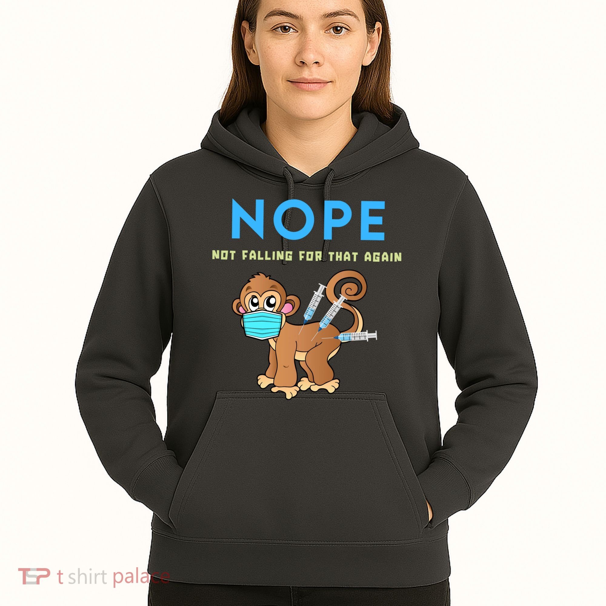 Funny Monkeypox Conservative Medical Freedom Hoodie