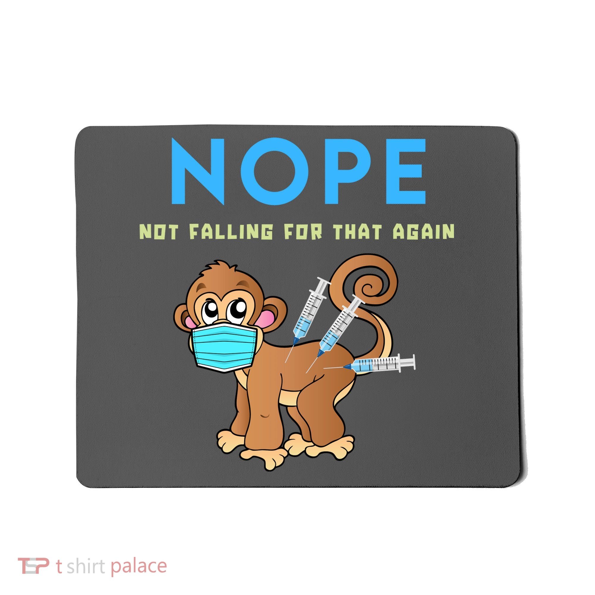 Funny Monkeypox Conservative Medical Freedom Mousepad
