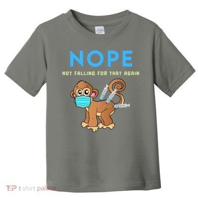 Funny Monkeypox Conservative Medical Freedom Toddler T-Shirt