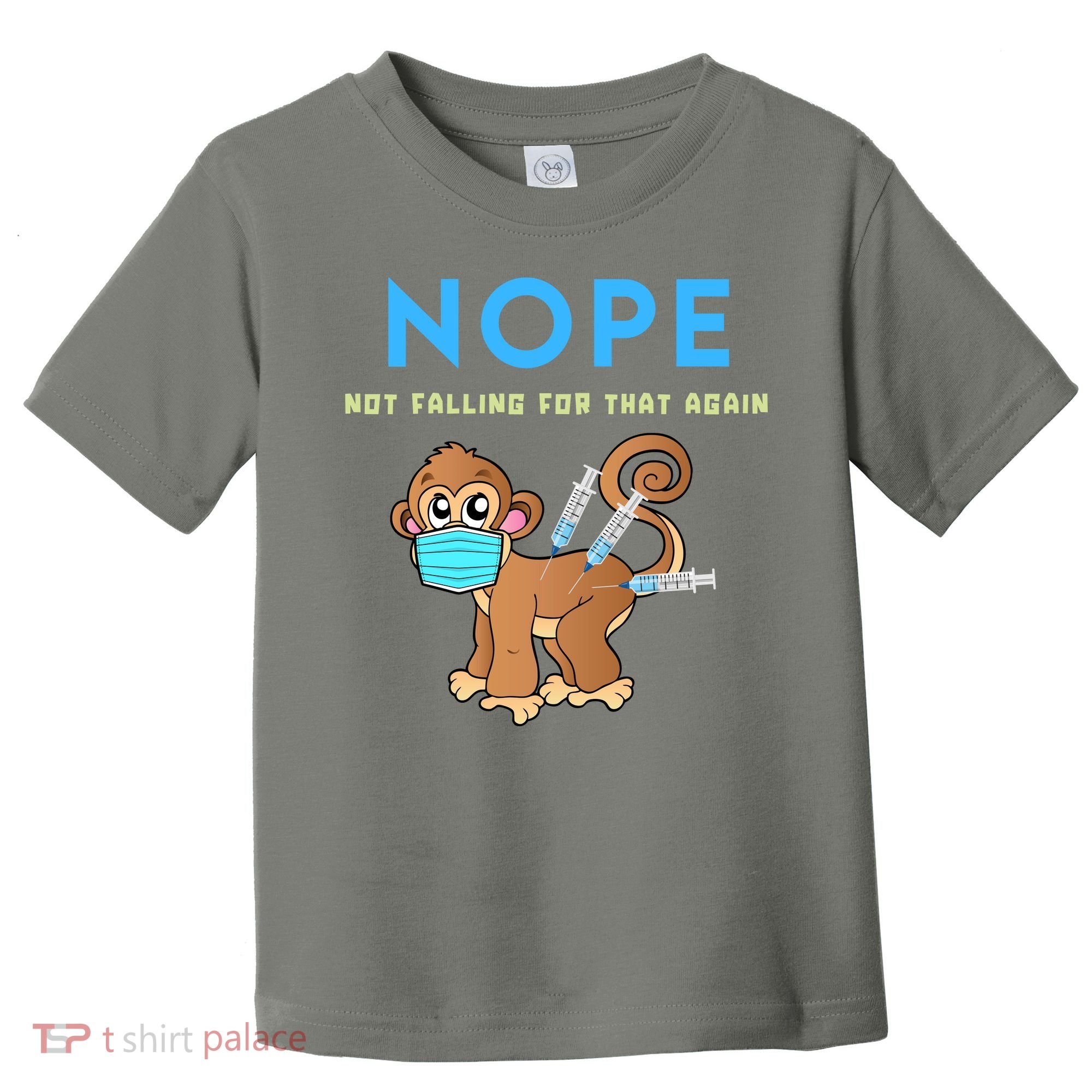 Funny Monkeypox Conservative Medical Freedom Toddler T-Shirt