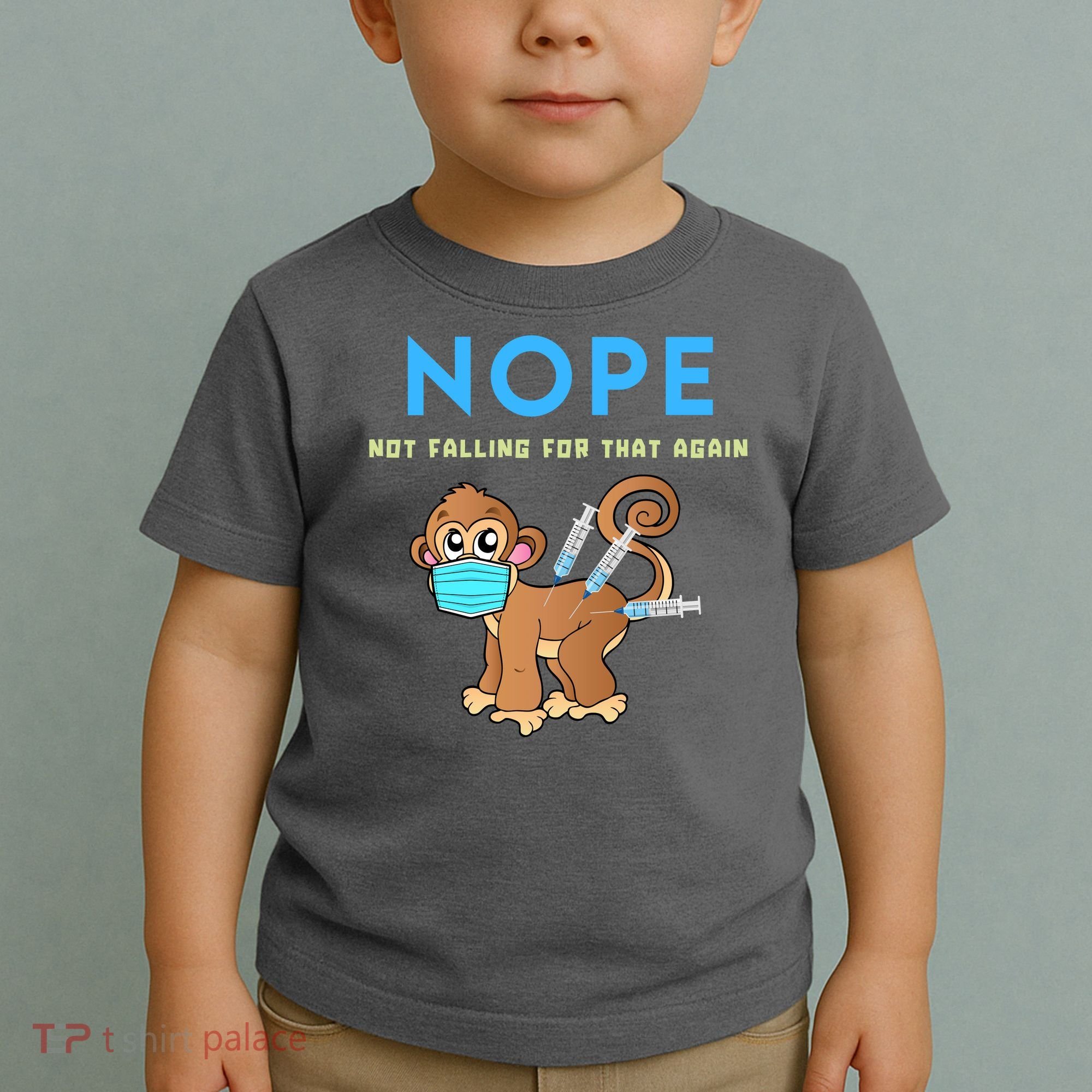 Funny Monkeypox Conservative Medical Freedom Toddler T-Shirt