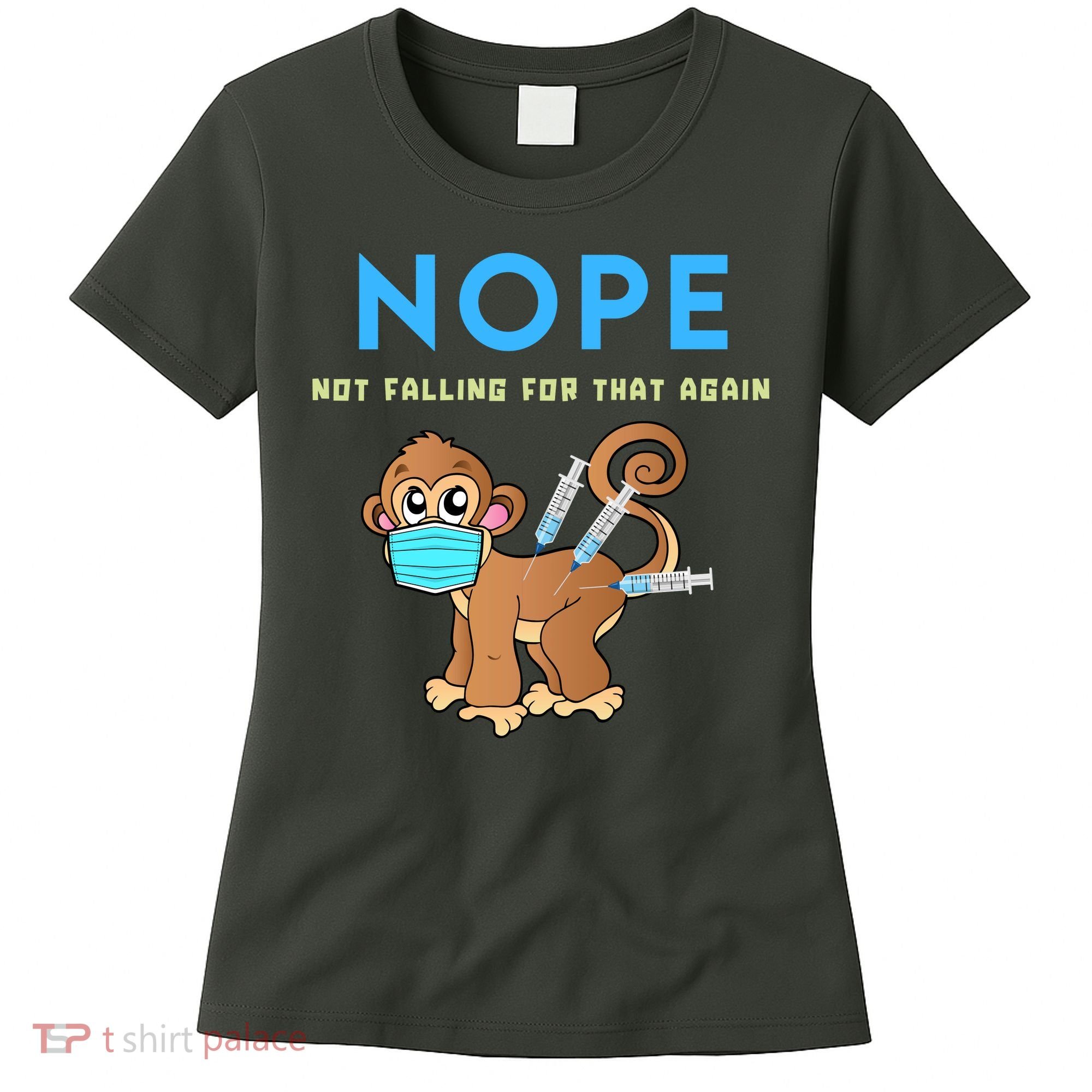 Funny Monkeypox Conservative Medical Freedom Women's T-Shirt
