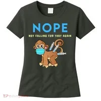 Funny Monkeypox Conservative Medical Freedom Women's T-Shirt thumb 0