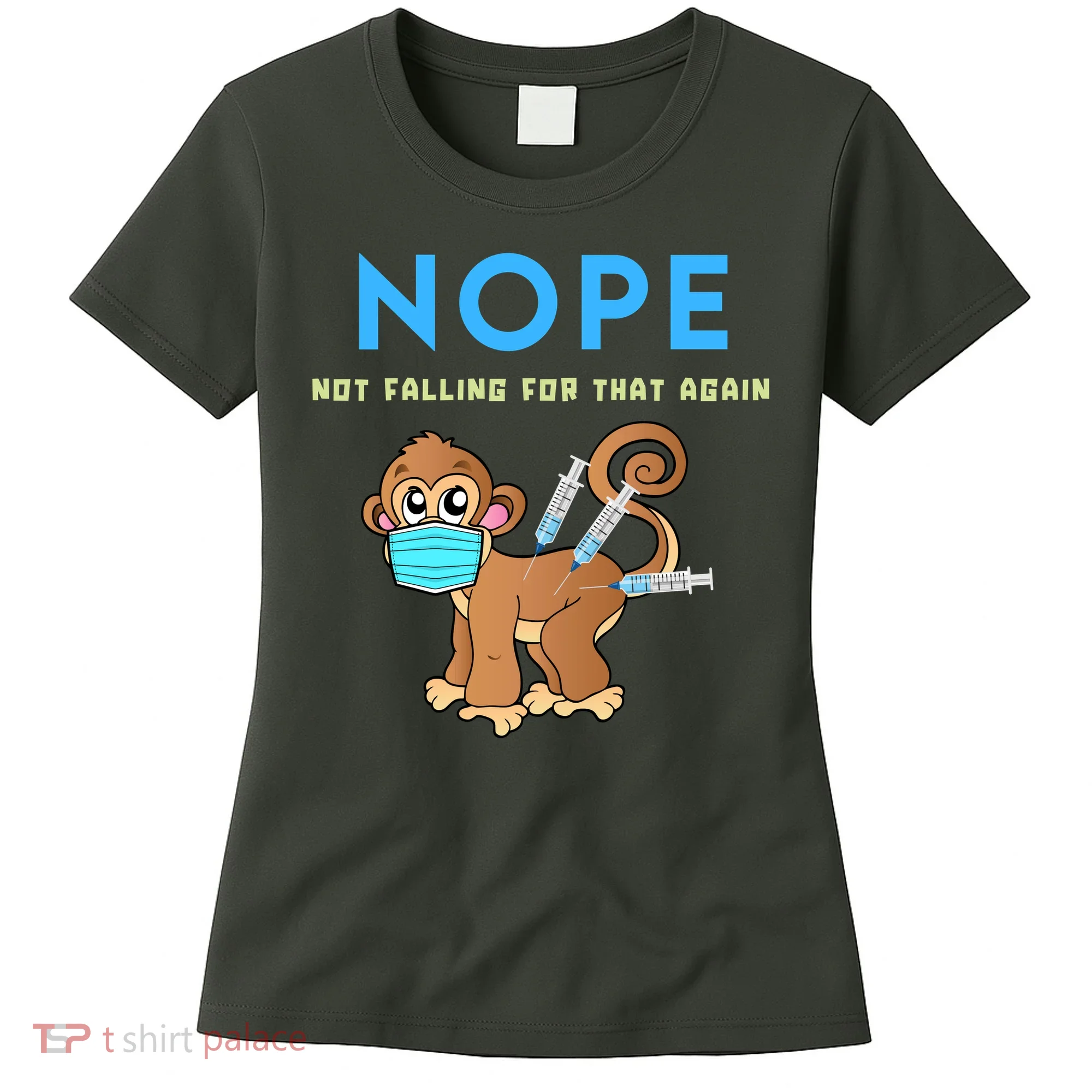 Funny Monkeypox Conservative Medical Freedom Women's T-Shirt