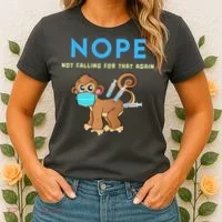 Funny Monkeypox Conservative Medical Freedom Women's T-Shirt thumb 2