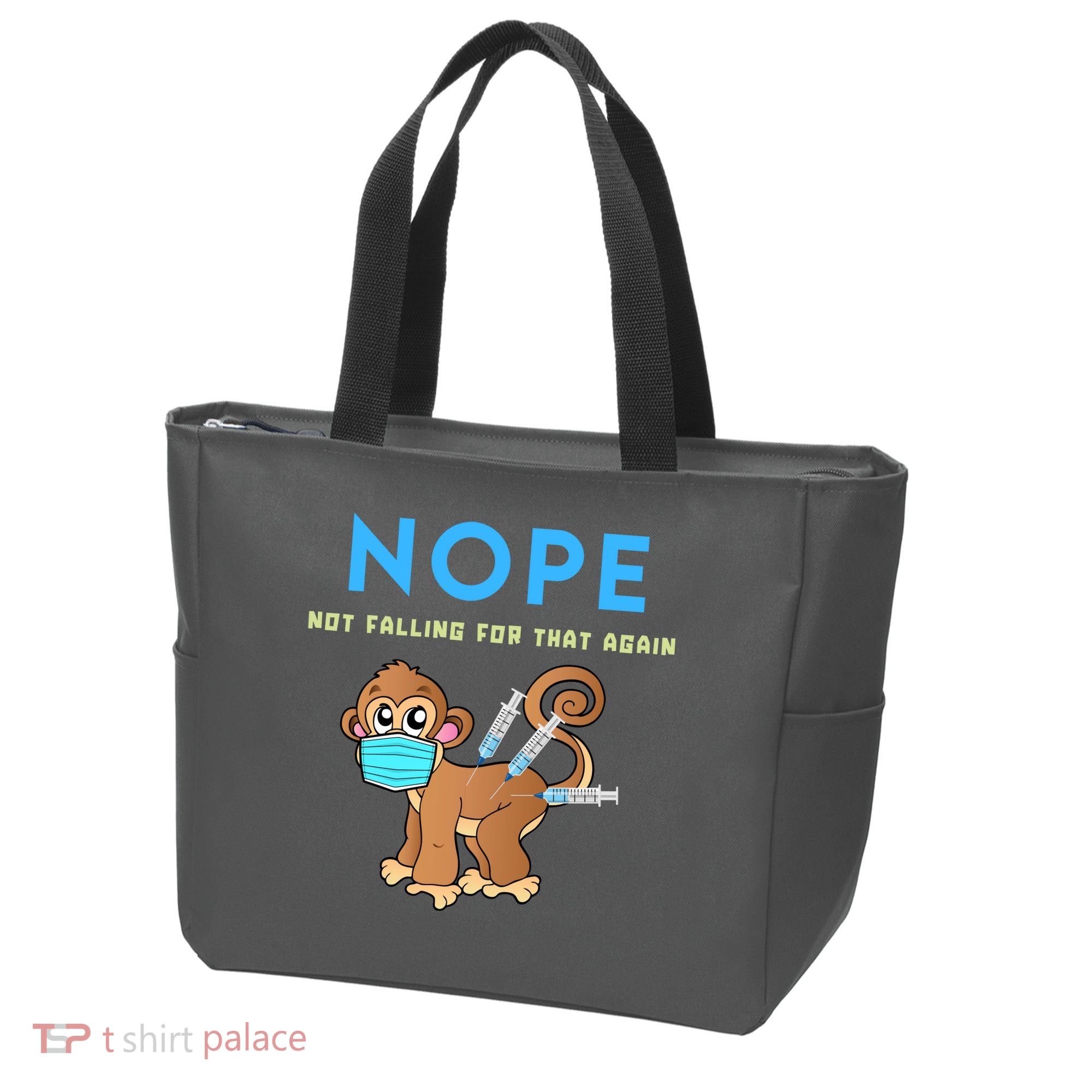 Funny Monkeypox Conservative Medical Freedom Tote Bag