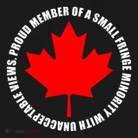 Fringe Proud Member Canadian Truckers Ornament thumb 1