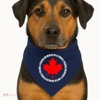 Fringe Proud Member Canadian Truckers USA-Made Doggie Bandana thumb 1