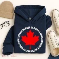 Fringe Proud Member Canadian Truckers Hoodie thumb 4