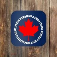 Fringe Proud Member Canadian Truckers Coaster thumb 0