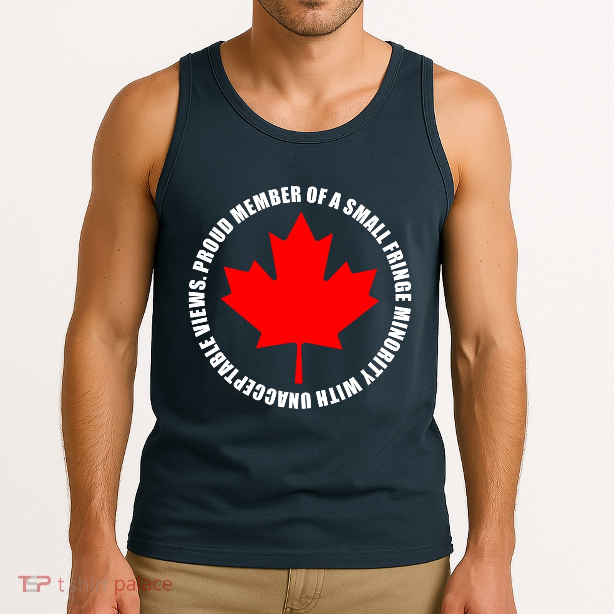 Fringe Proud Member Canadian Truckers Tank Top