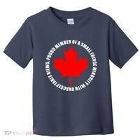 Fringe Proud Member Canadian Truckers Toddler T-Shirt thumb 0