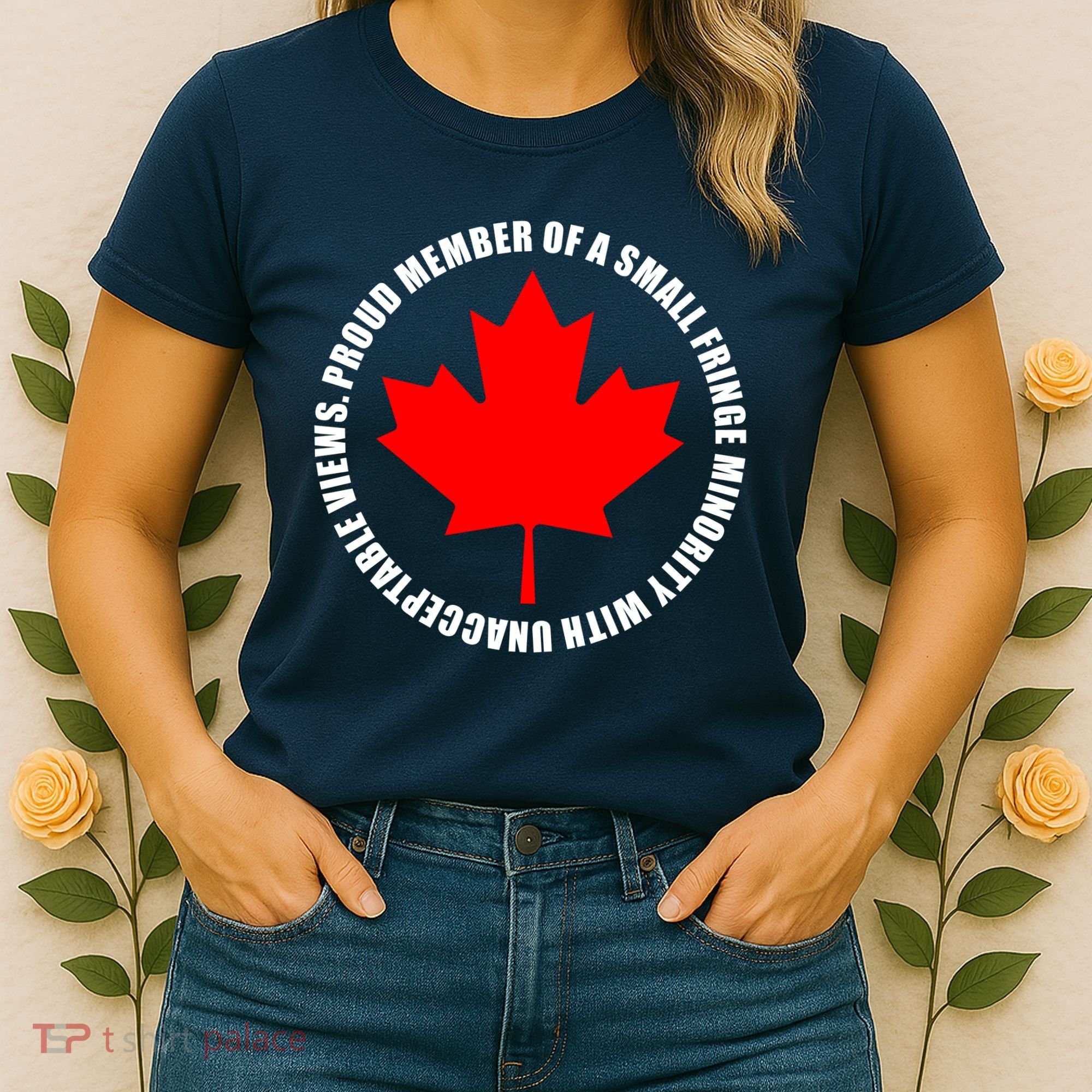 Fringe Proud Member Canadian Truckers Women's T-Shirt