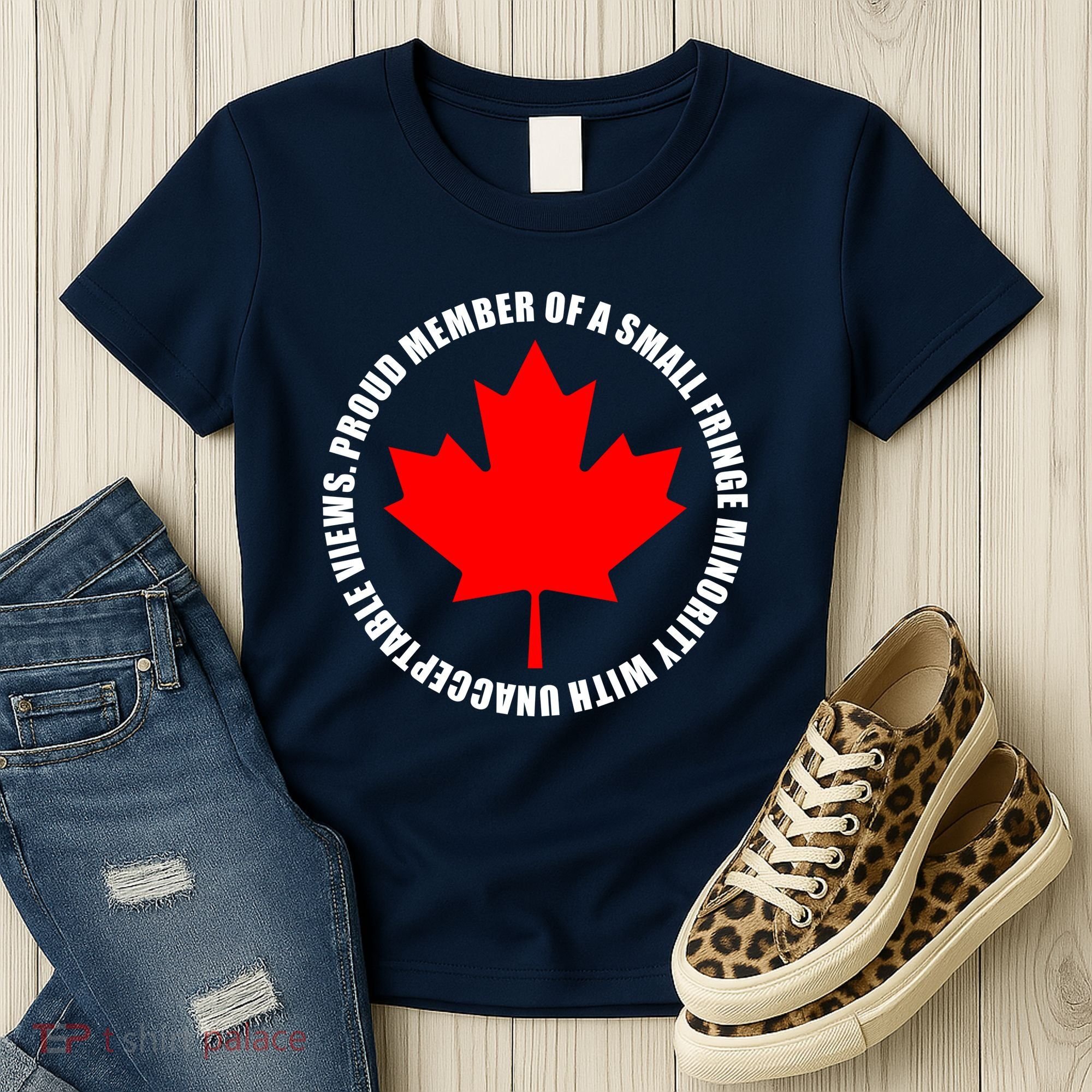Fringe Proud Member Canadian Truckers Women's T-Shirt