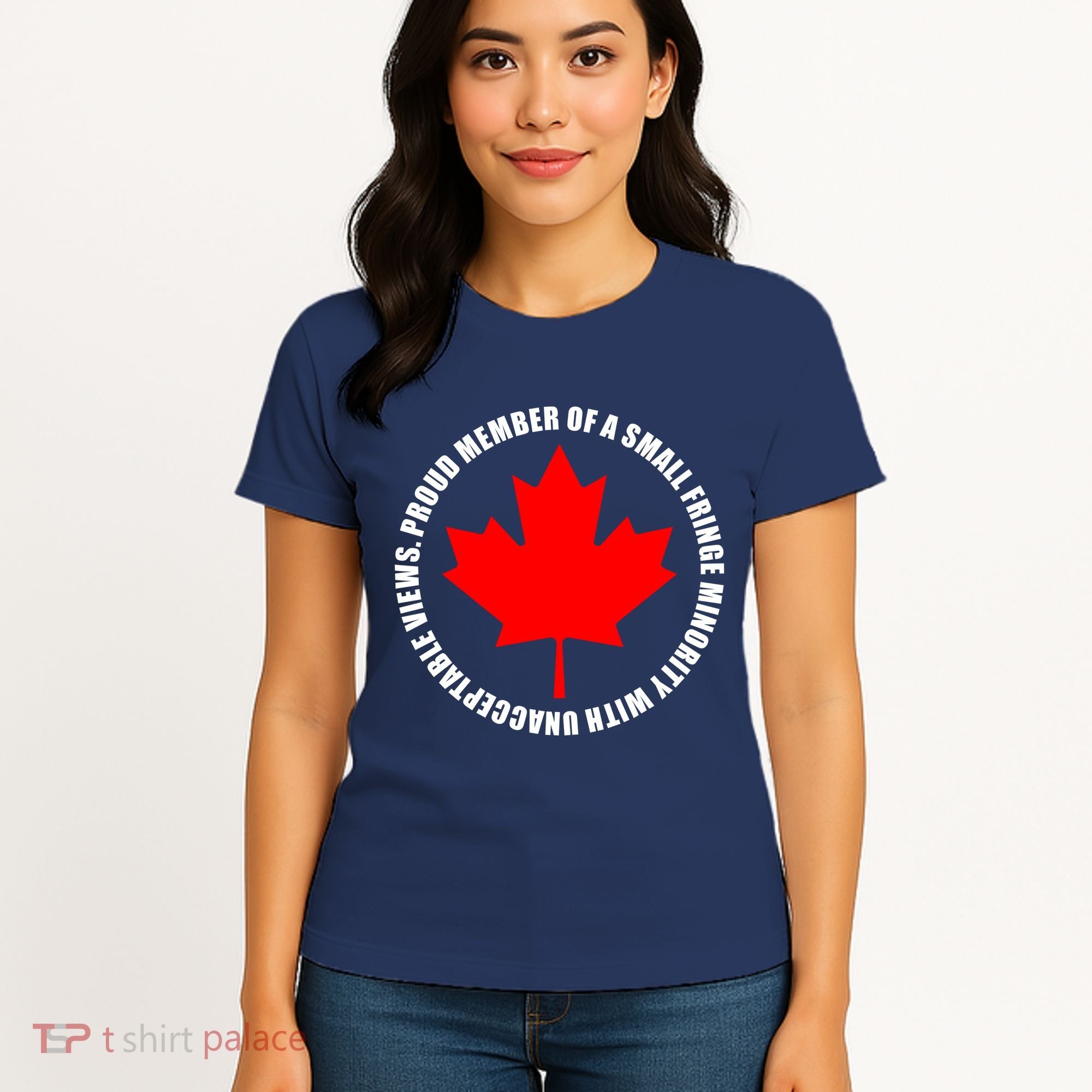 Fringe Proud Member Canadian Truckers Women's T-Shirt