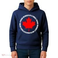 Fringe Proud Member Canadian Truckers Kids Hoodie thumb 4