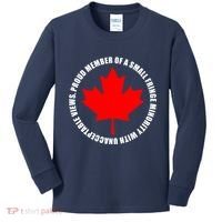 Fringe Proud Member Canadian Truckers Kids Long Sleeve Shirt thumb 0