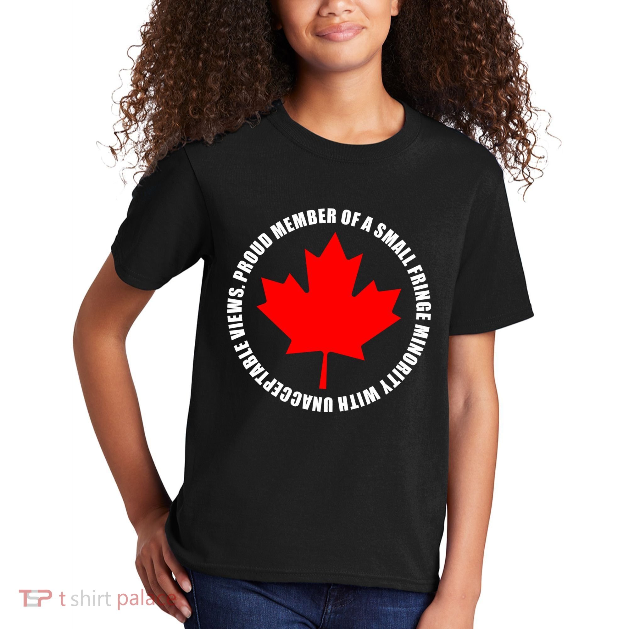 Fringe Proud Member Canadian Truckers Kids T-Shirt