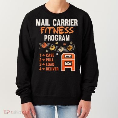 Funny Postman Mail Carrier Rural Carrier Letter Gift Women's Sweatshirt
