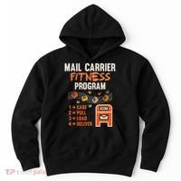 Funny Postman Mail Carrier Rural Carrier Letter Gift Hoodie thumb 0
