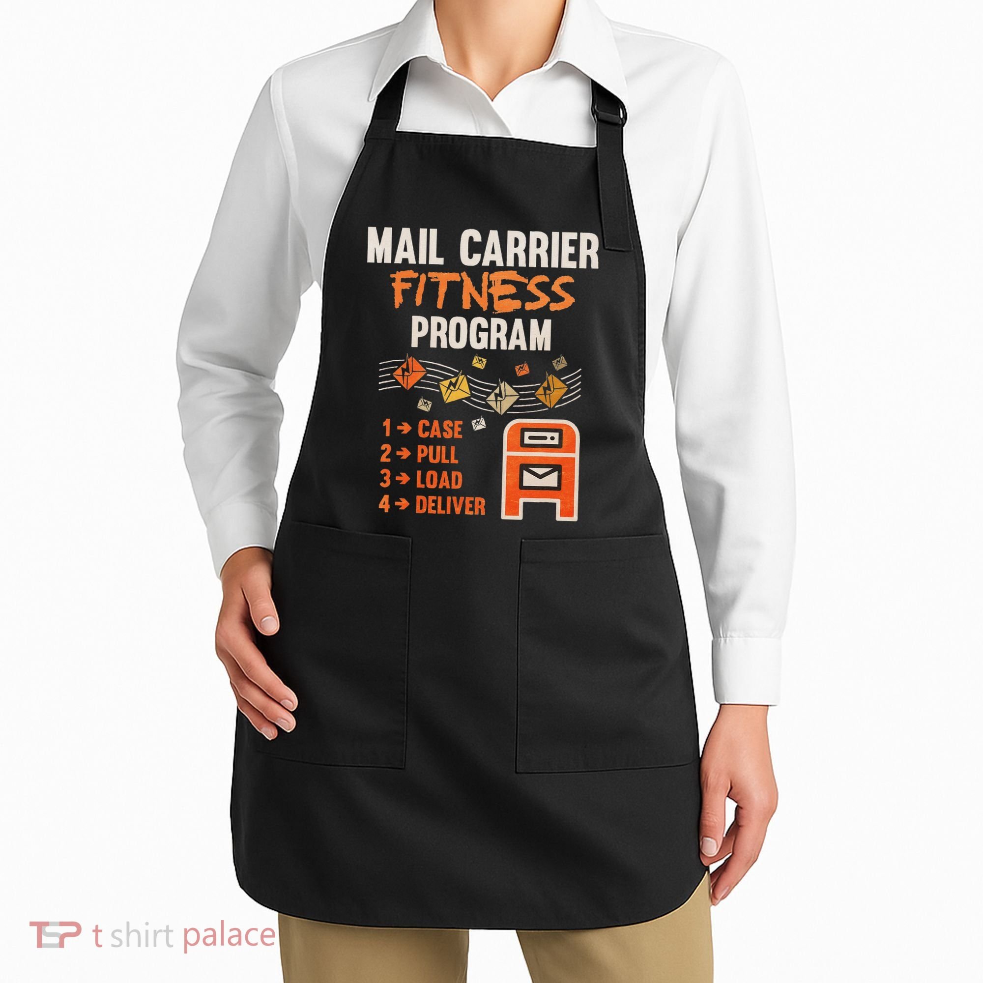 Funny Postman Mail Carrier Rural Carrier Letter Gift Apron