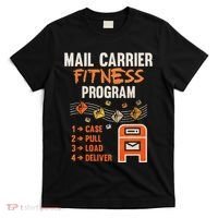 Funny Postman Mail Carrier Rural Carrier Letter Gift T-Shirt thumb 0