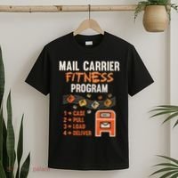 Funny Postman Mail Carrier Rural Carrier Letter Gift T-Shirt thumb 2