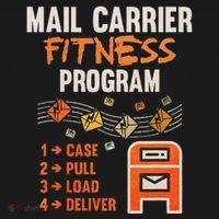 Funny Postman Mail Carrier Rural Carrier Letter Gift Backpack thumb 2