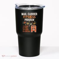 Funny Postman Mail Carrier Rural Carrier Letter Gift Tumbler thumb 0