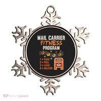 Funny Postman Mail Carrier Rural Carrier Letter Gift Ornament thumb 0