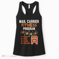 Funny Postman Mail Carrier Rural Carrier Letter Gift Women's Tank Top thumb 0