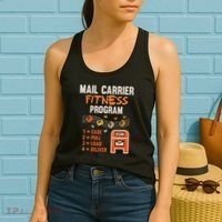 Funny Postman Mail Carrier Rural Carrier Letter Gift Women's Tank Top thumb 2